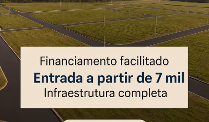 Terrenos em Araquari com entrada Facilitada