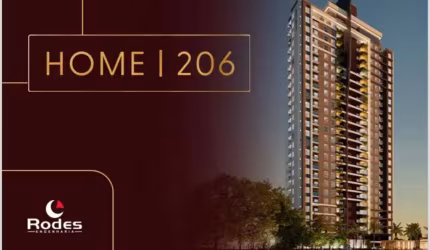 Home 206 - Apartamento 3 Quartos sendo 1 suíte na 206 sul