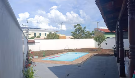 Casa c/ Piscina na 105 Norte  Fundos Shopping Capim Dourado
