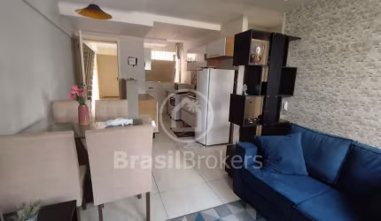 Apartamento de 43,45m², com dois quartos em condomínio. Primeira locação