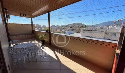 Cobertura à venda com 121,00m² e 2 quartos em Meier, Rio de Janeiro - rj