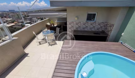 Oportunidade imperdível! COBERTURA  perfeita para sua família viver com conforto e lazer.