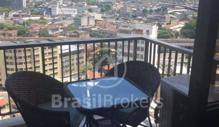 Apartamento de 2 quartos com 90 m², Varanda e vaga de garagem com vista da baia de Guanabara