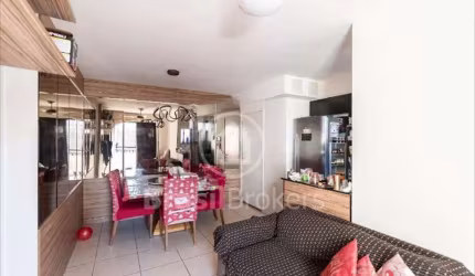 Apartamento de 3 quartos em um condomínio com total infra e vaga de garagem.