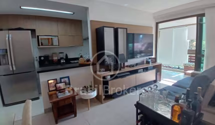 Apartamento a venda com 1 vaga na escritura, 2 quartos e varanda gourmet