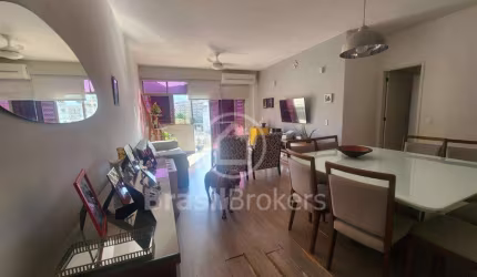 Apartamento 3 quartos - sendo 1 suíte com varanda - e 2 vagas de garagem