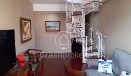 Cobertura Duplex à venda com 194,00m² e 3 quartos em Andaraí, Rio de Janeiro - rj