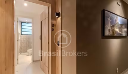 Apartamento tipo garden 1 quarto à venda no Bairro Peixoto - Copacabana