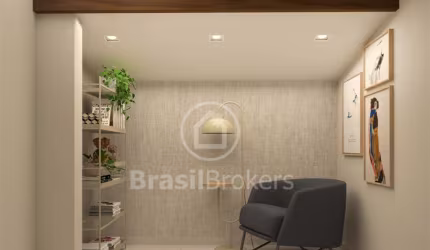 Apartamento Duplex à venda com 44,41m² e 1 quarto em Copacabana, Rio de Janeiro - RJ