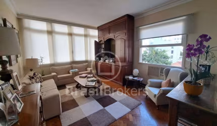 Apartamento à venda com 128m² e 3 quartos em Laranjeiras - Rio de Janeiro - RJ