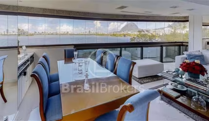 Cobertura à venda com 317,00m² e 4 quartos em Lagoa, Rio de Janeiro - rj