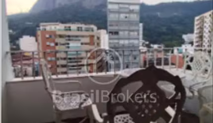Humaita 116 m² varanda 3 quartos, suite, dependências e vaga