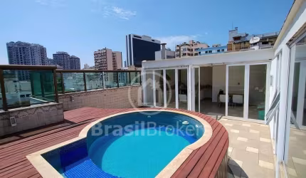 Cobertura duplex em Botafogo - 5 quartos, 3 vagas e piscina privativa!