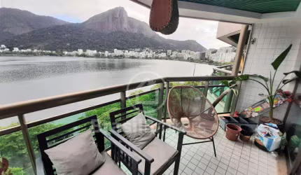 Lagoa cobertura duplex, 2 quartos, suite, vaga, varanda e terraço