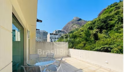 Cobertura à venda com 130 m²  e 2 suites em Lagoa, Rio de Janeiro - RJ