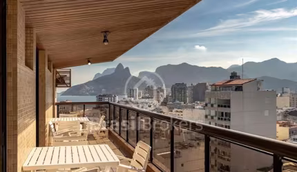 Ipanema com sofisticação e conforto e cartão postal do Rio.