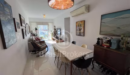Vendo apartamento de 3 quartos com 2 vagas e varanda, prédio alto padrão com infraestrutura e 2 vagas na Rua Fernandes Guimarães - Botafogo / RJ.