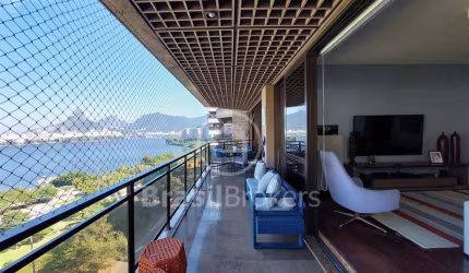 Apartamento à venda com 227,00m² e 4 quartos em Lagoa, Rio de Janeiro - RJ