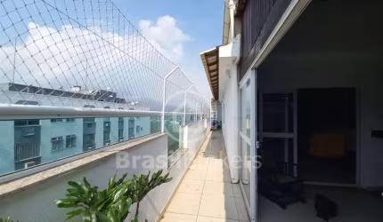Cobertura Duplex à venda com 254,00m² e 4 quartos em Pechincha, Rio de Janeiro - rj