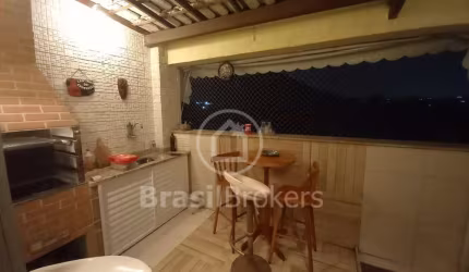 Cobertura Duplex à venda com 64,00m² e 2 quartos em Praça Seca, Rio de Janeiro - rj