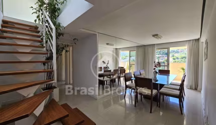 Cobertura Duplex à venda com 277,00m² e 4 quartos em Freguesia (Jacarepaguá), Rio de Janeiro - rj