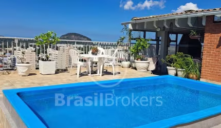Cobertura à venda com 322,00m² e 3 quartos em Freguesia (Jacarepaguá), Rio de Janeiro - RJ