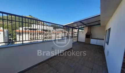 Cobertura Duplex à venda com 134,00m² e 3 quartos em Taquara, Rio de Janeiro - rj