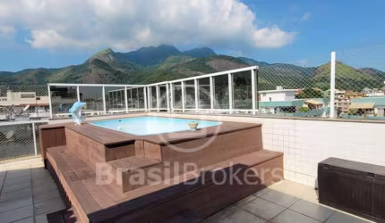 Cobertura Duplex à venda com 240,00m² e 4 quartos em Freguesia (Jacarepaguá), Rio de Janeiro - rj