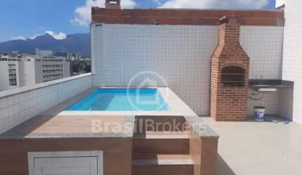 Cobertura exclusiva de 1ª locação no coração da Taquara – conforto e sofisticação para sua família.