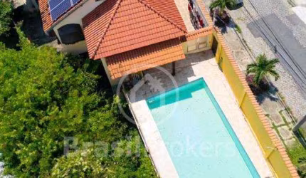 Casa à venda com 600,00m² e 6 quartos em Pitangueiras, Rio de Janeiro - rj