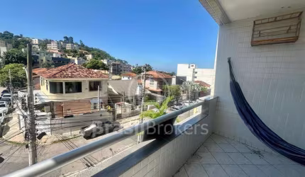 Apartamento à venda com 58,00m² e 1 quarto em Pitangueiras, Rio de Janeiro - RJ