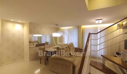 Cobertura Duplex à venda com 130,00m² e 3 quartos em Jardim Guanabara, Rio de Janeiro - rj