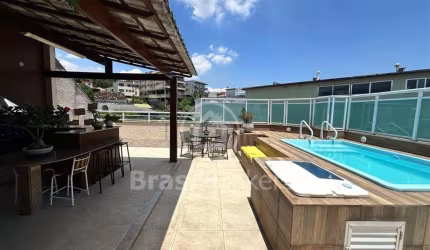 Linda Cobertura Duplex com Área Gourmet Completa e Piscina – Documentação Perfeita!