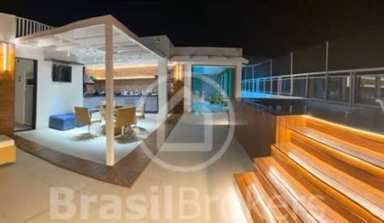 Cobertura Duplex à venda com 400,00m² e 4 quartos em Jardim Guanabara, Rio de Janeiro - rj