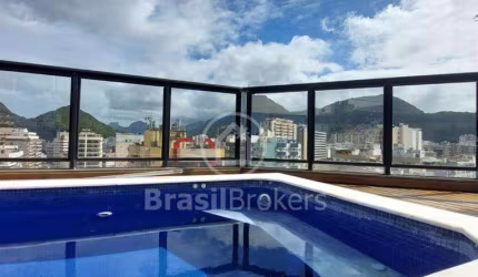 Cobertura à venda com 214,00m² e 3 quartos em Botafogo, Rio de Janeiro - rj