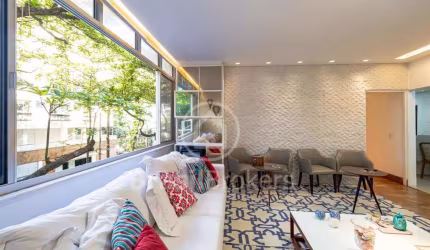 Apartamento à venda com 136,00m² e 3 quartos em Leblon, Rio de Janeiro - rj