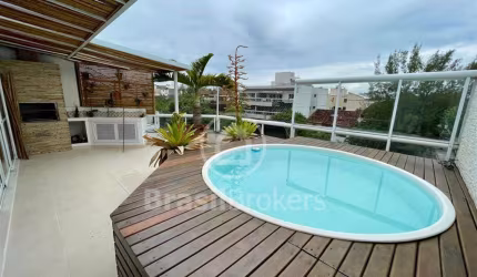 Maravilhosa Cobertura com 3 Quartos à venda, 310,00 m² - Recreio dos Bandeirantes.