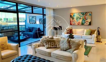 Cobertura Duplex à venda com 350,00m² e 4 quartos em Barra da Tijuca, Rio de Janeiro - rj