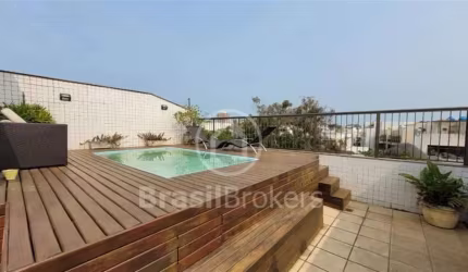 Cobertura Duplex  5 quartos no Jardim Oceânico com 378 mts