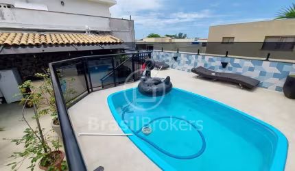 Cobertura à venda com 300,00m² e 3 quartos em Recreio dos Bandeirantes, Rio de Janeiro - RJ