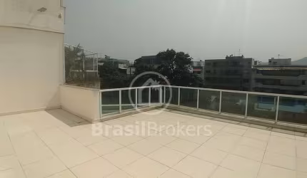 Cobertura à venda com 219,00m² e 2 quartos em Recreio dos Bandeirantes, Rio de Janeiro - rj