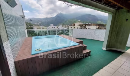 Cobertura à venda com 179,00m² e 3 quartos em Jacarepaguá, Rio de Janeiro - rj