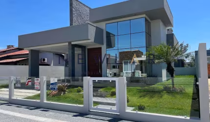 Casa na Praia para Venda em Passo de Torres, Bella Torres, 3 dormitórios, 3 suítes, 4 banheiros, 3 vagas