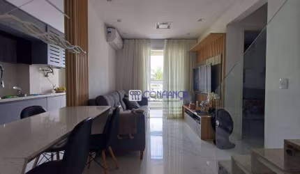 Cobertura com 3 dormitórios à venda, 125 m² por R$ 750.000,00 - Campo Grande - Rio de Janeiro/RJ