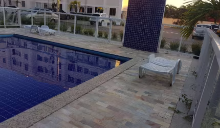 Apartamento com 2 dormitórios para alugar, 54 m² por R$ 1.361/mês -  Estrada da Cambota-Campo Grande - Rio de Janeiro/RJ