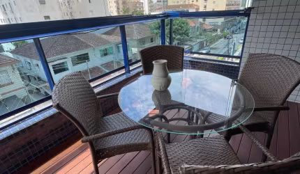 Apartamento com 3 dormitórios à venda, 160 m² Ponta da Praia, Santos