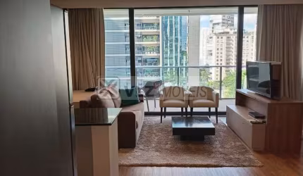Apartamento com 1 quarto para alugar na Rua Elvira Ferraz, 250, Vila Olímpia, São Paulo, 65 m2 por R$ 9.600