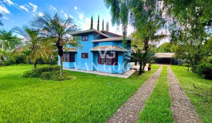Casa em condomínio fechado com 3 quartos à venda na Alameda Palmeira Real, 109, Parque Residencial Palm Park, Holambra por R$ 1.300.000