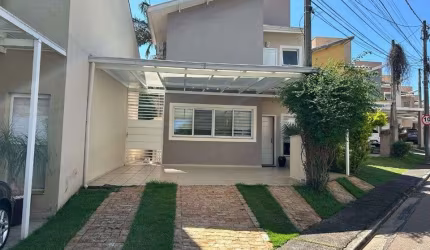 Casa de 120 m2 mobiliada c/ 3 dorm. Cond. Morada do Horto em Jundiaí