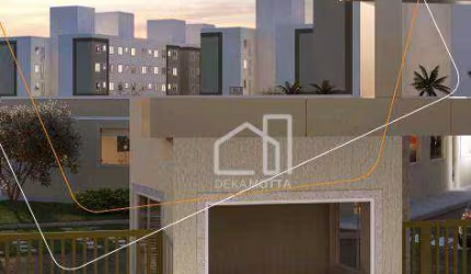 Apartamento com 2 dormitórios à venda, 39 m² por R$ 212.990,00 - Jardim Patrícia - Uberlândia/MG